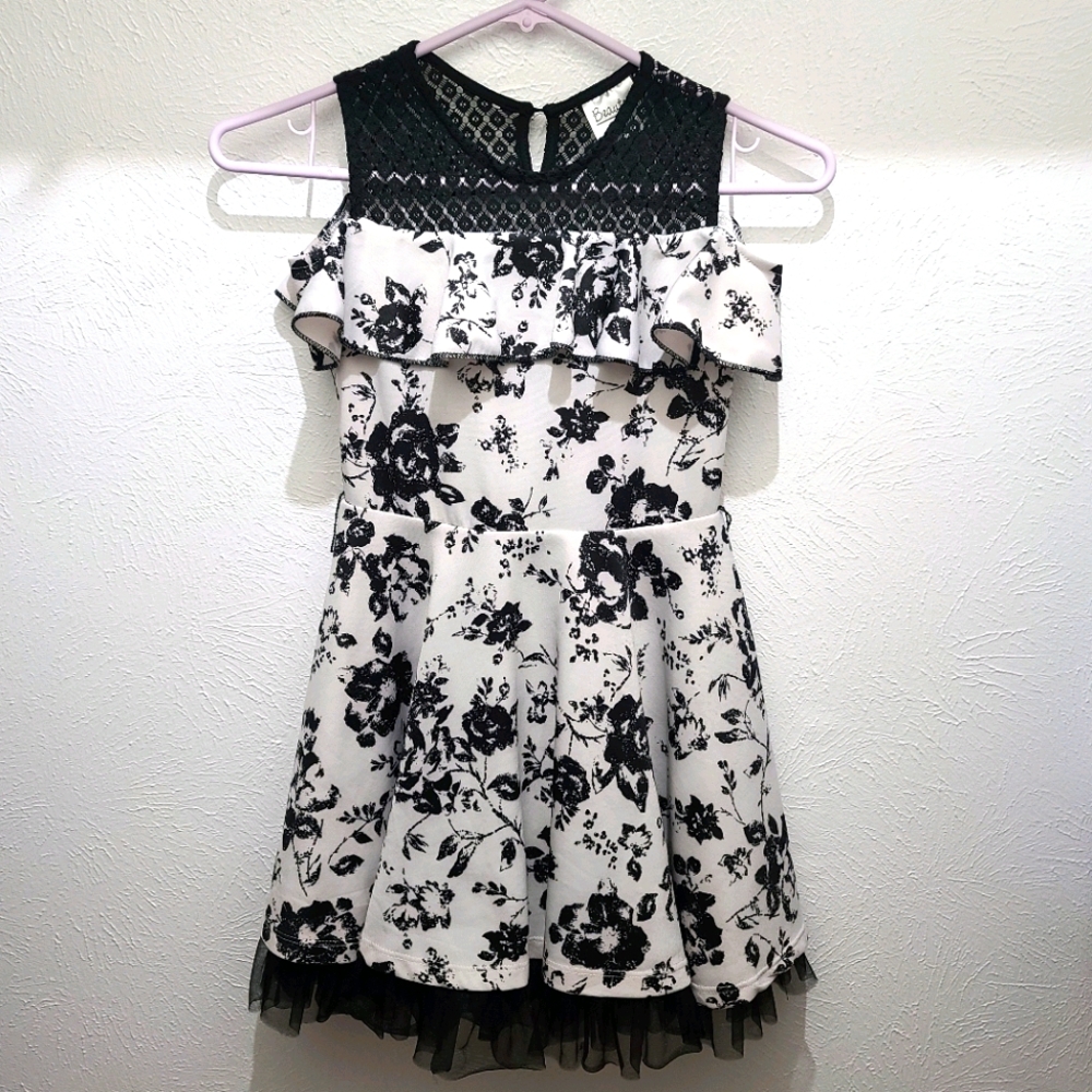 Black and White Dress